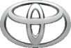 Brand logo: Toyota