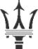 Brand logo: Maserati